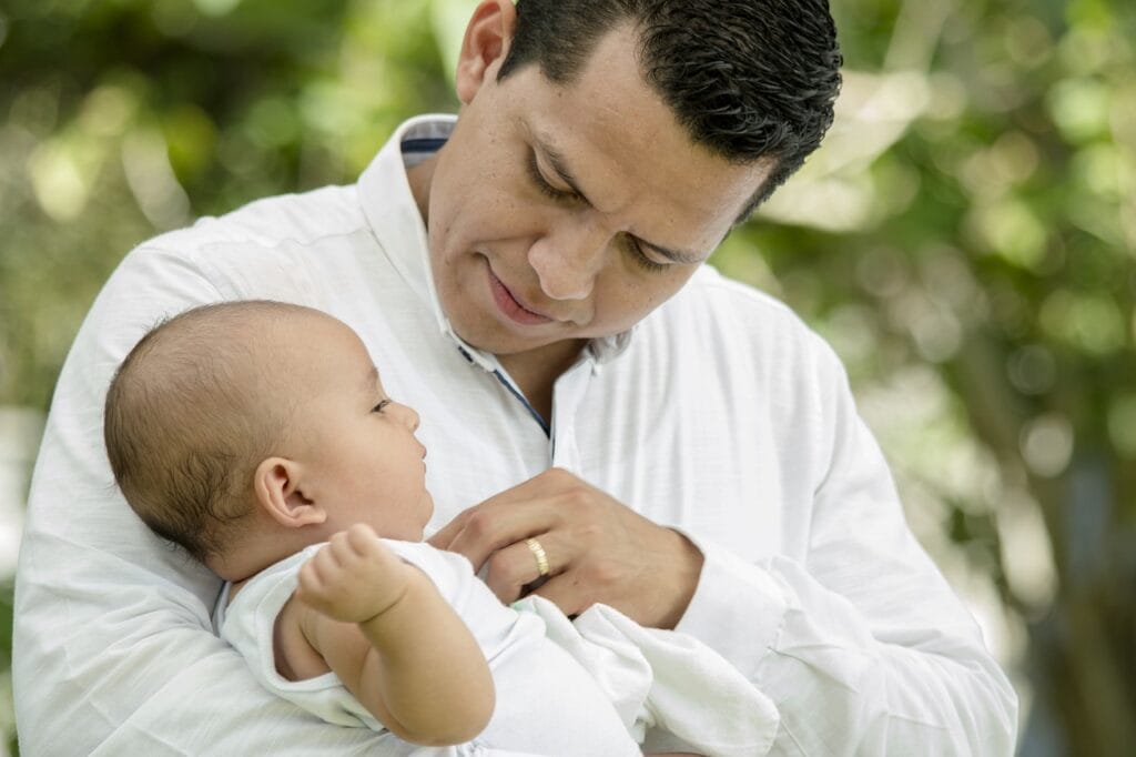 father, daughter, family