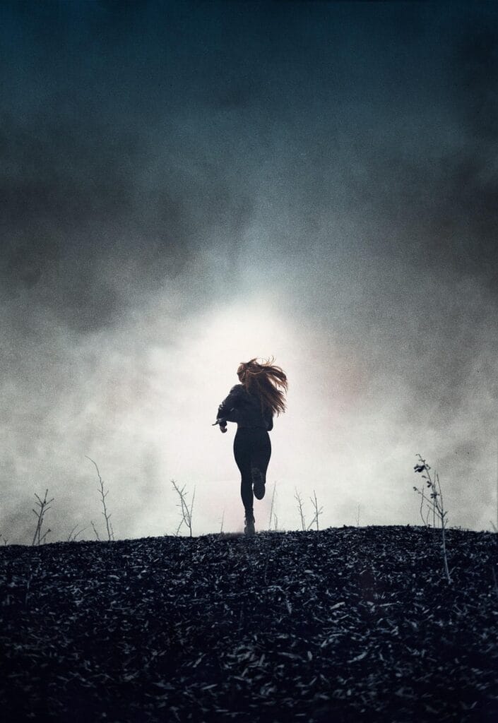 woman, girl, running, run, dark, scared, frightened, running, run, run, run, scared, scared, scared, scared, scared